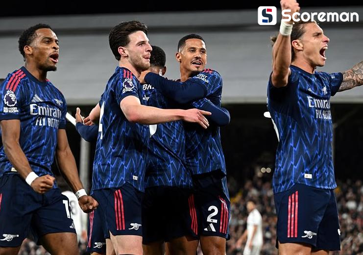 아스널, 풀럼에 1-0 신승... 트로사르 결승골 → EPL 1위 수성